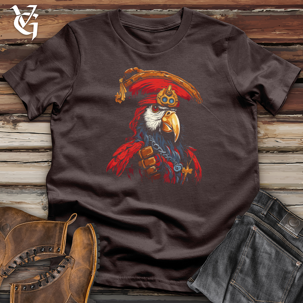 Viking Goods Pirate Eagle Outlaw Softstyle Tee Dark Chocolate / L