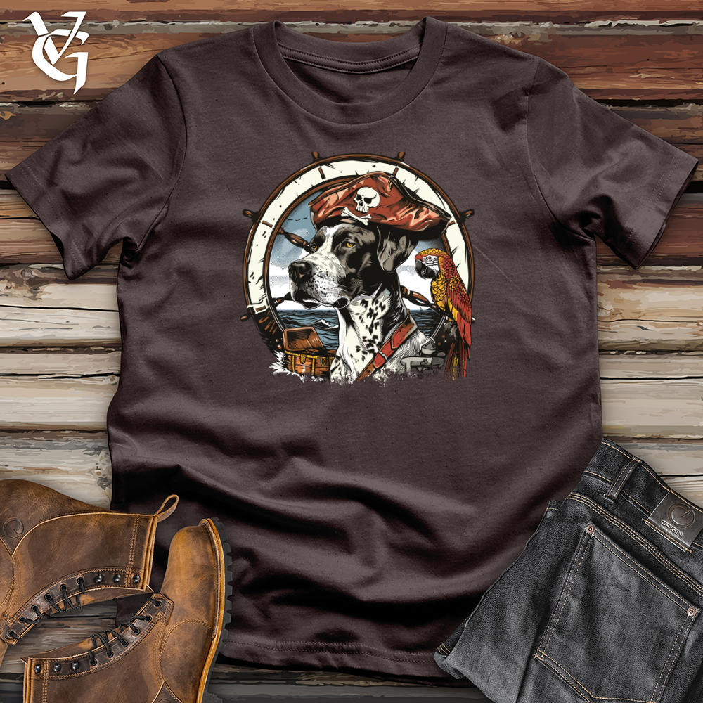 Viking Goods Pirate Pointer Captain Softstyle Tee Dark Chocolate / L