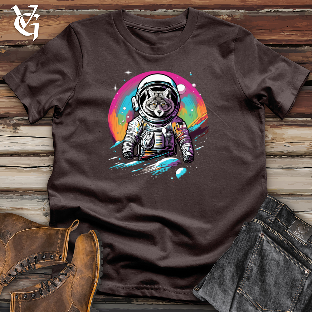 Viking Goods Raccoon Astronaut Adventure Softstyle Tee Dark Chocolate / L
