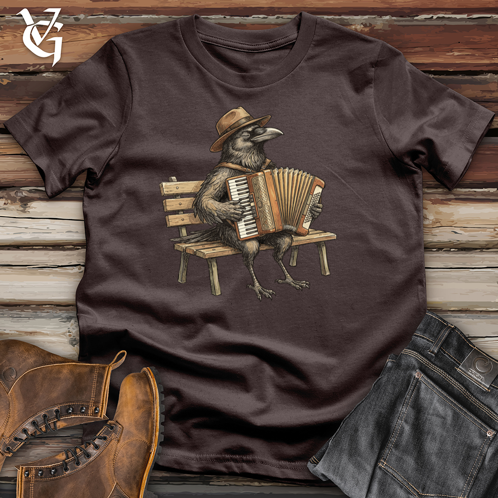 Viking Goods Raven Accordion Park Tee Dark Chocolate / L