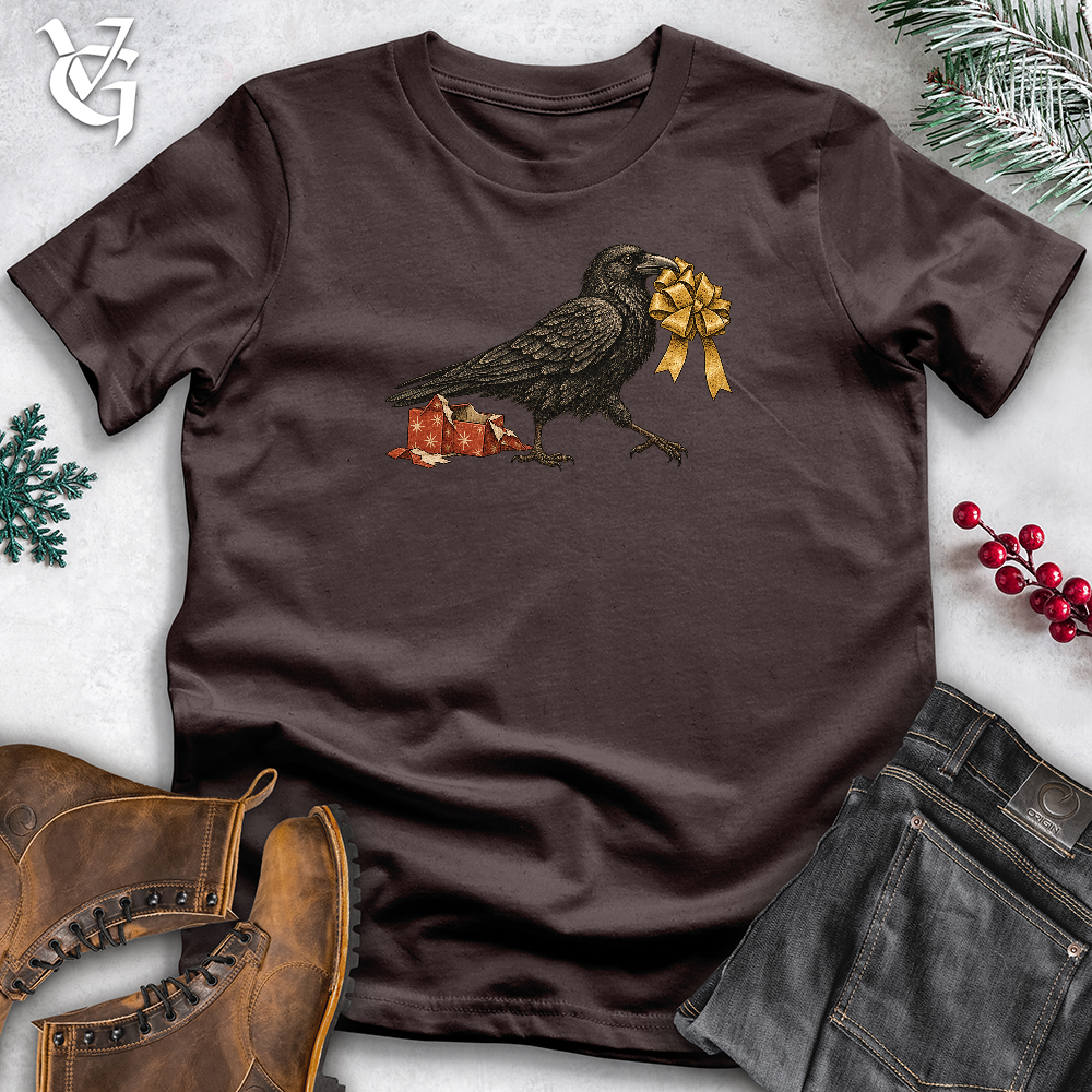 Viking Goods Raven Gift Thief Softstyle Tee Dark Chocolate / L