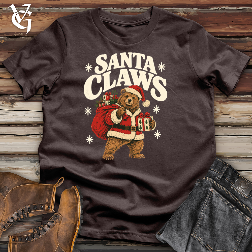 Viking Goods Santa Claws Tee Dark Chocolate / L