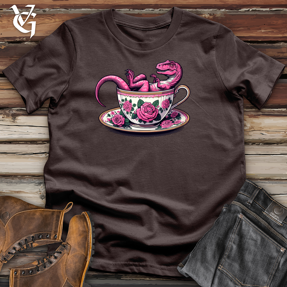 Viking Goods T-Rex Softstyle Tee Dark Chocolate / L