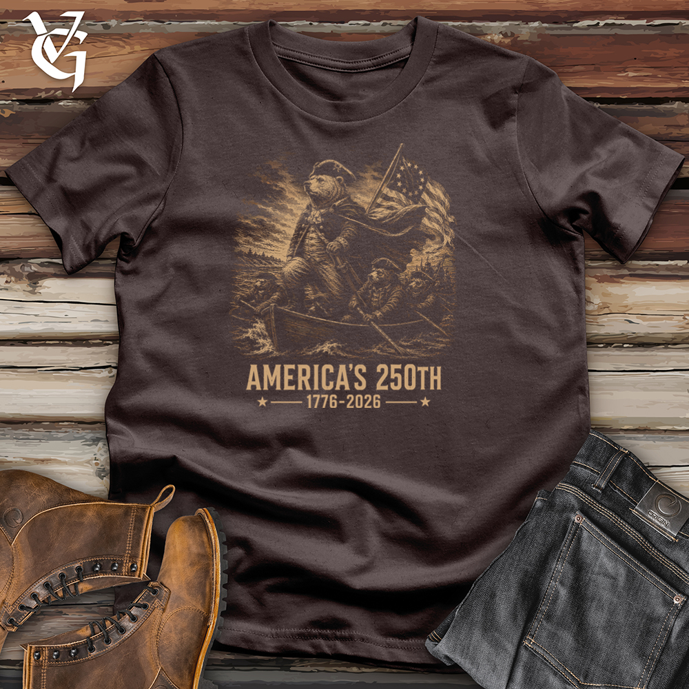 Viking Goods Washington Bear Softstyle Tee Dark Chocolate / L