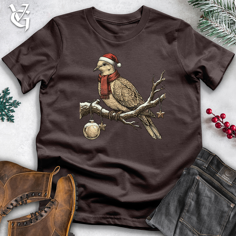 Viking Goods Holiday Dove Softstyle Tee Dark Chocolate / S