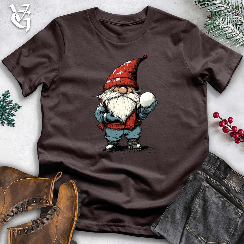 Viking Goods Naughty Gnome Softstyle Tee Dark Chocolate / XS
