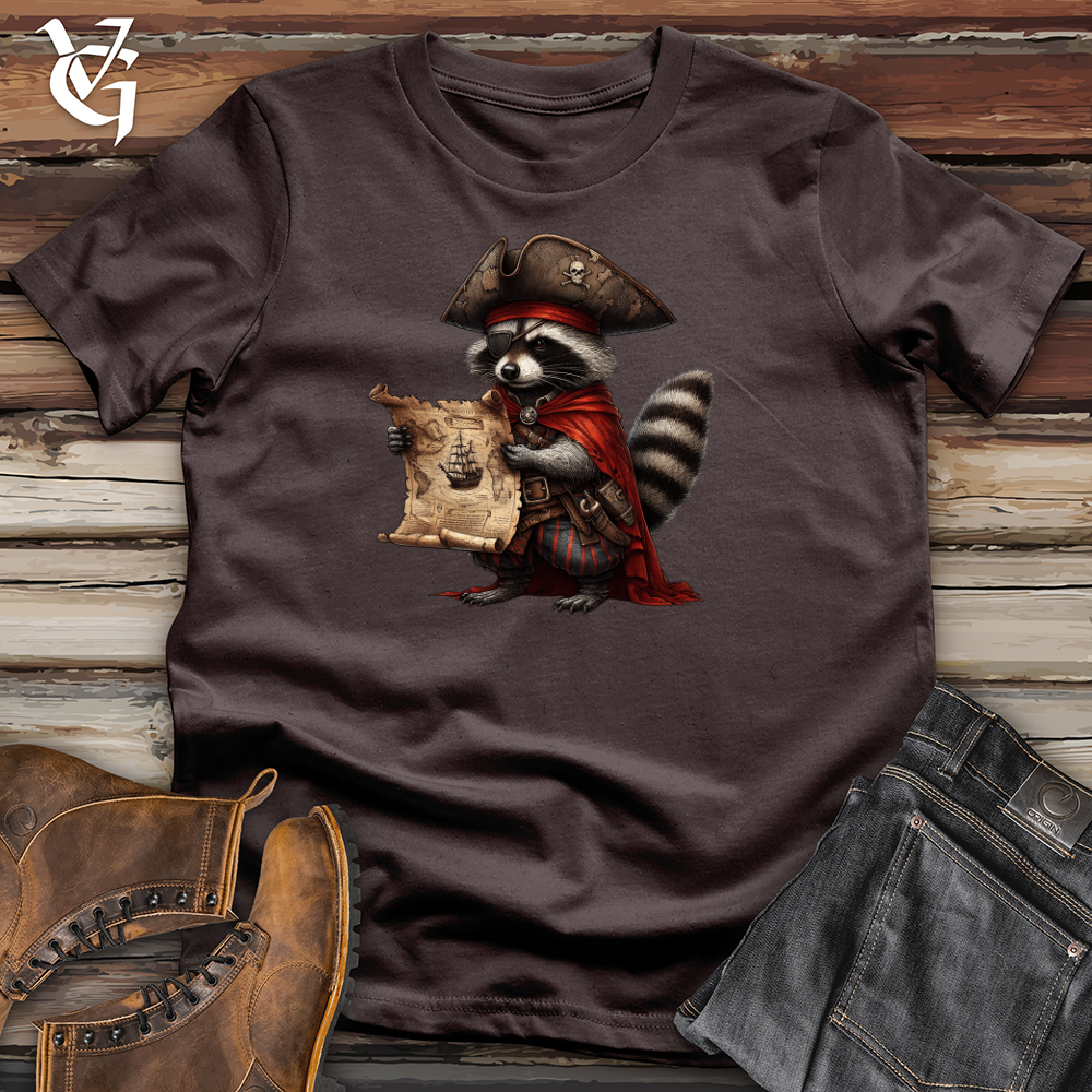 Viking Goods Raccoon Pirate Softstyle Tee Dark Chocolate / XS