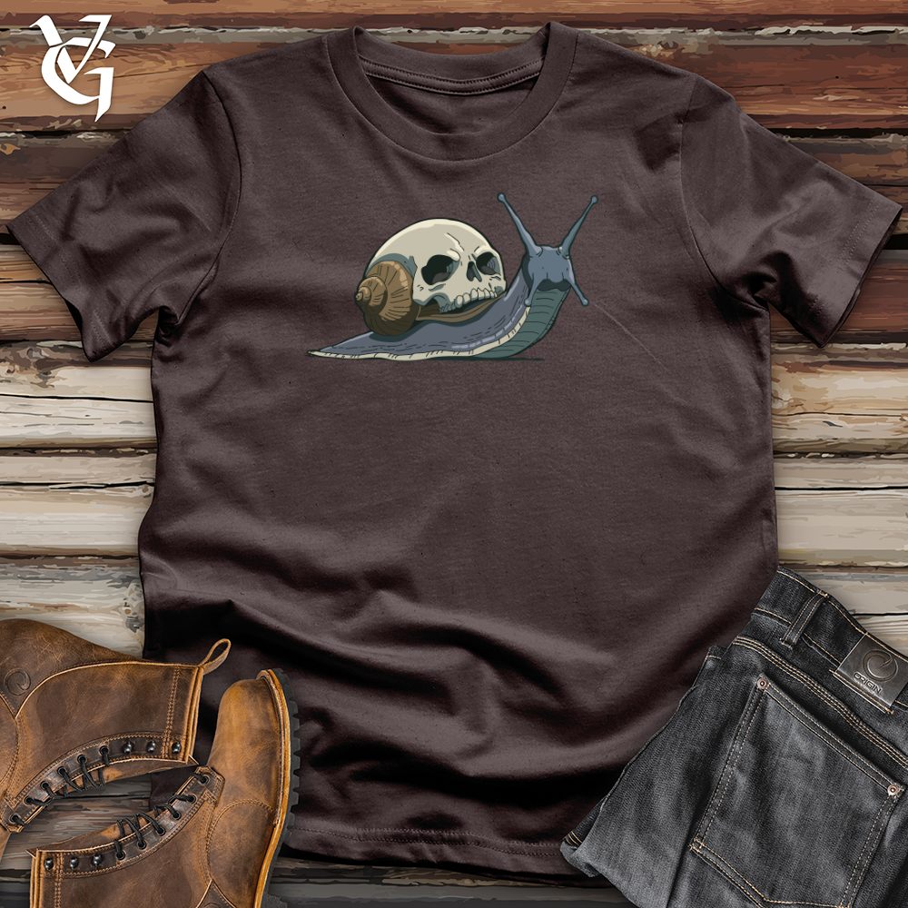 Viking Goods Skull Snail Softstyle Tee Dark Chocolate / XS