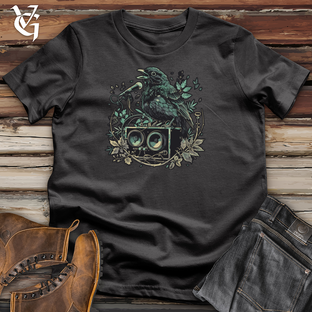 Viking Goods Acoustic Avian Maestro Cotton Tee Dark Grey / L