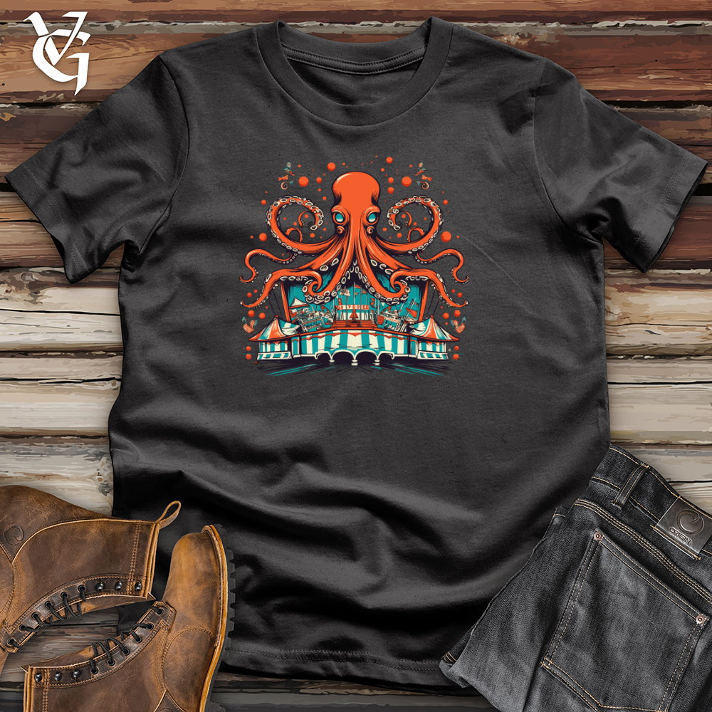 Viking Goods Carousel Cephalopod Cotton Tee Dark Grey / L