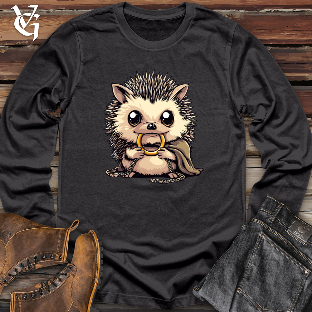 Viking Goods Hedgehog Ring Of Power Long Sleeve Dark Grey / L