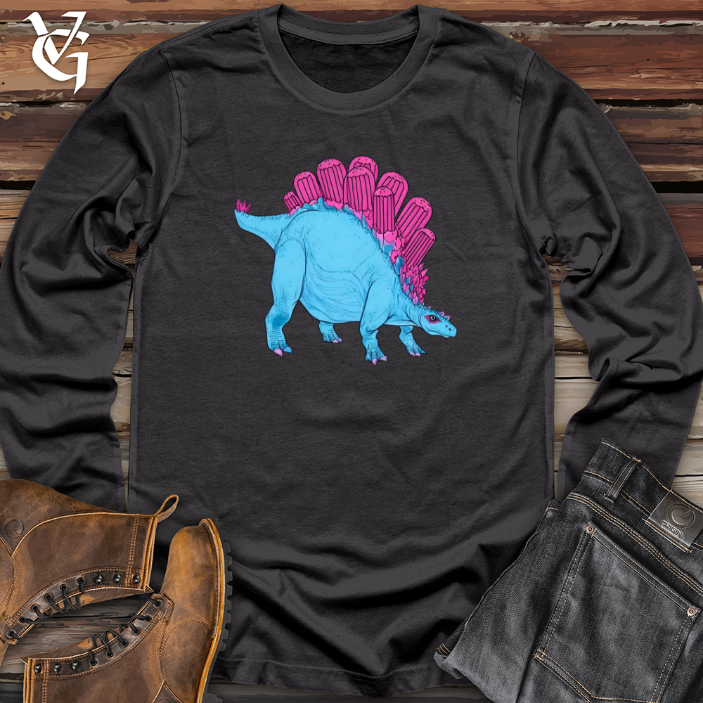 Viking Goods Ice Dino Long Sleeve Dark Grey / L