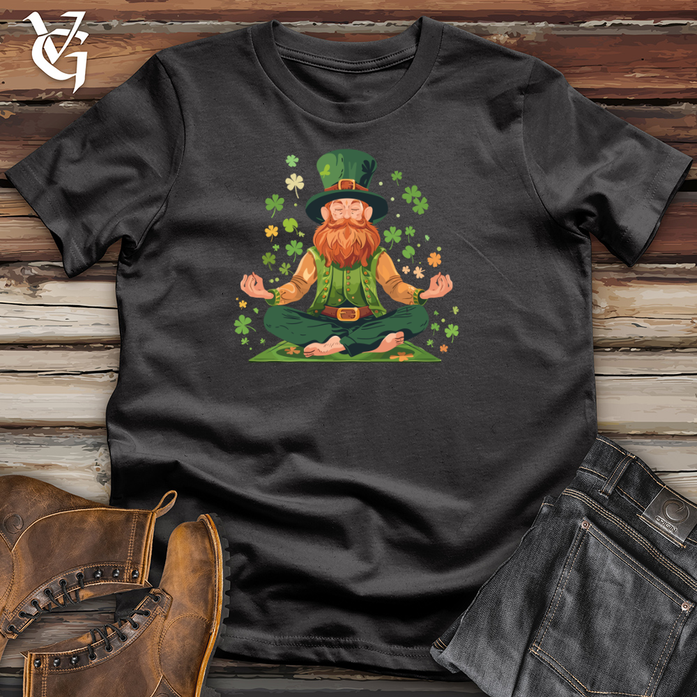 Viking Goods Leprechaun Zen Harmony Cotton Tee Dark Grey / L