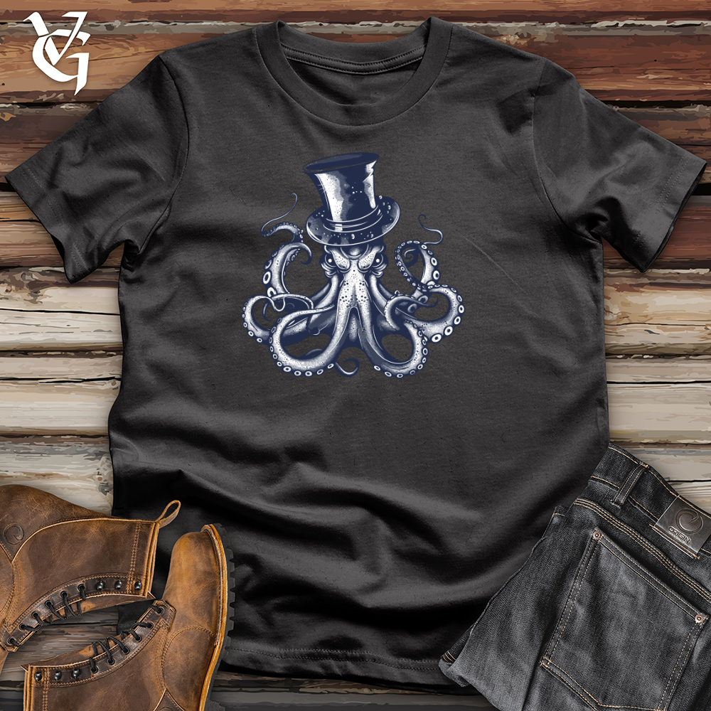 Viking Goods Octopus Magician Mystique Cotton Tee Dark Grey / L