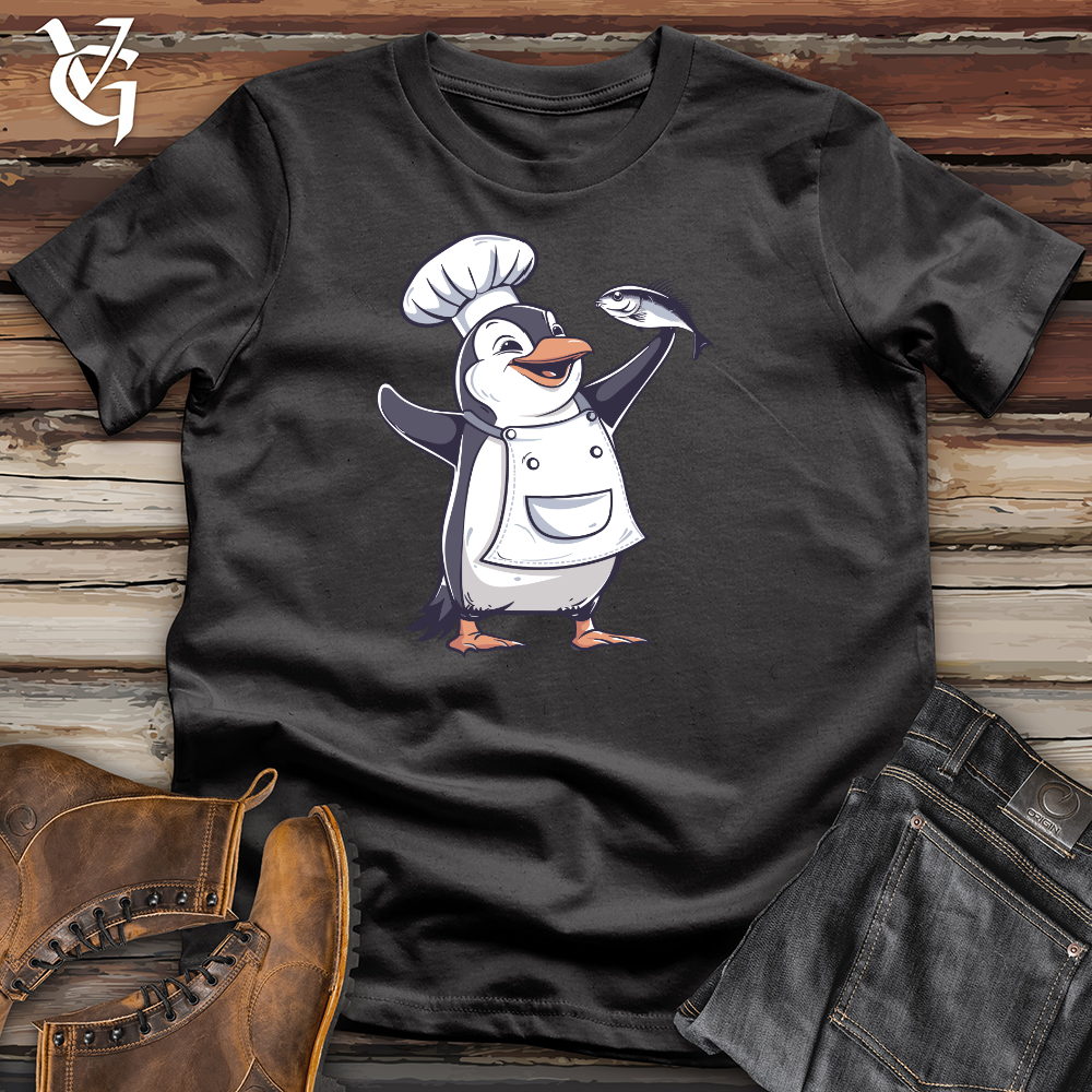 Viking Goods Penguin Chef Mastery Cotton Tee Black / L