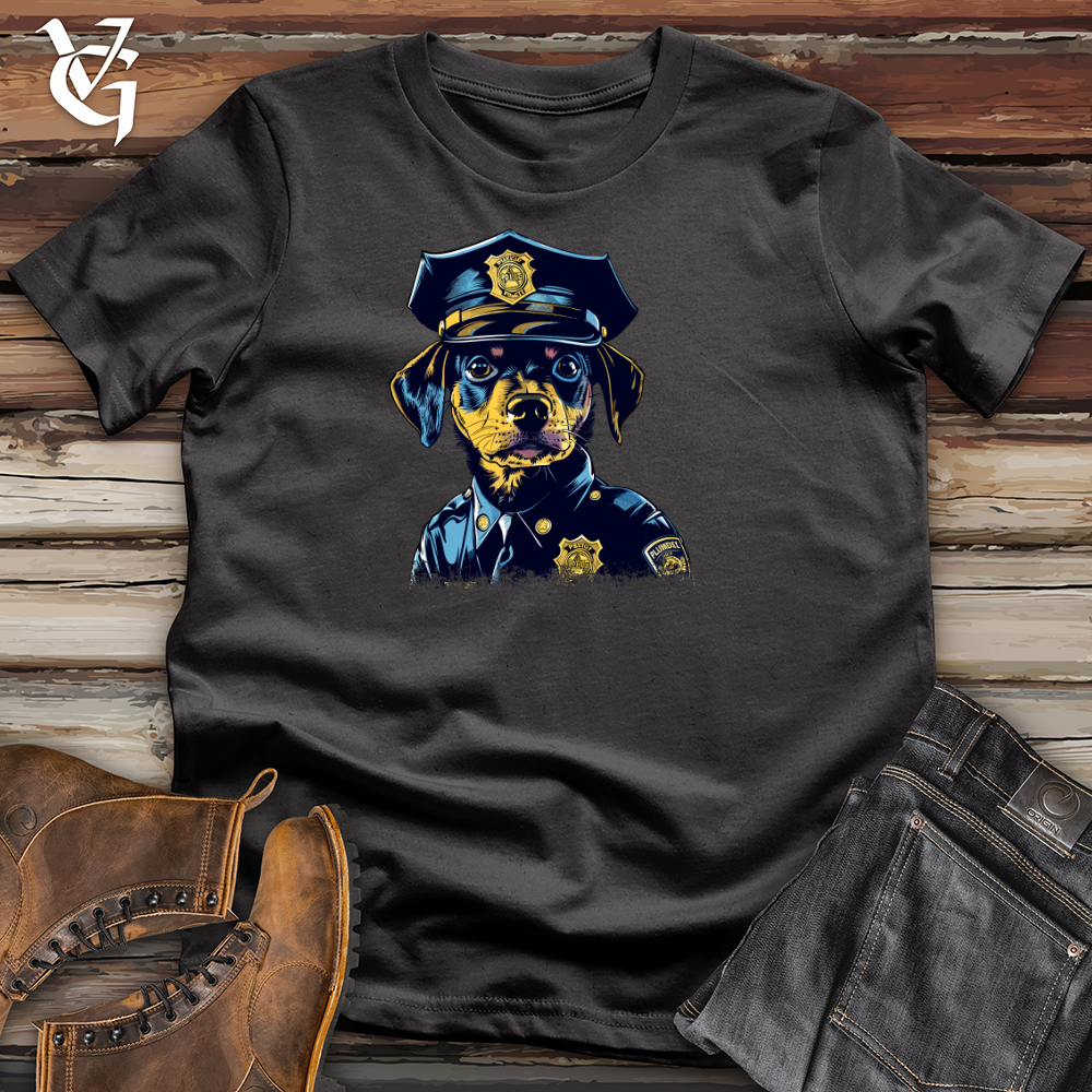 Viking Goods Puppy Police Patrol Cotton Tee Dark Grey / L