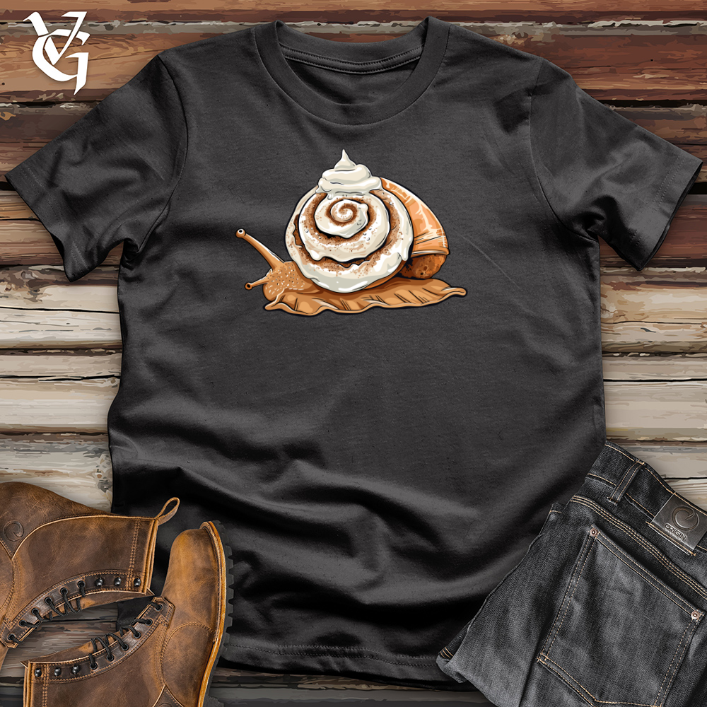 Viking Goods Snail Cinnamon Delight Cotton Tee Black / L