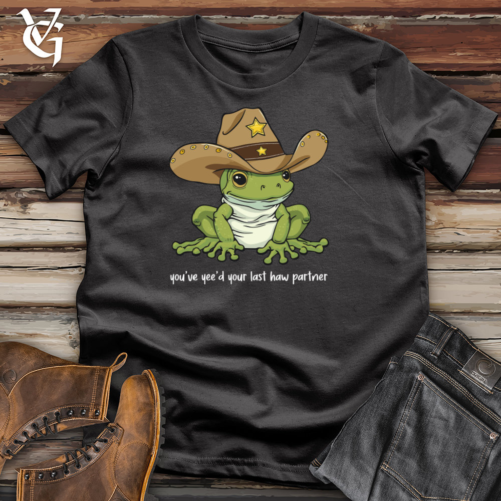 Viking Goods You Just Yee'd Your Last Haw Cotton Tee Dark Grey / L