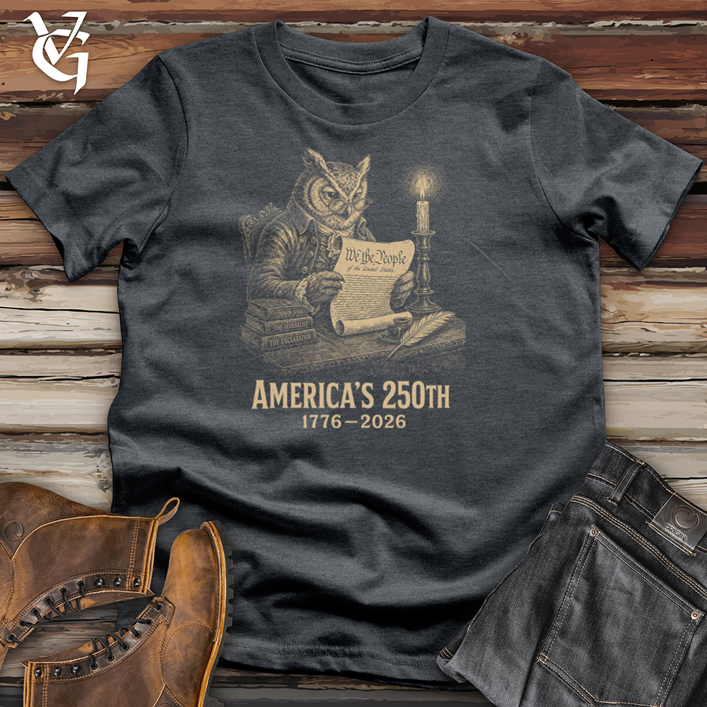 Viking Goods Owl Declaration Tee Dark Heather / L