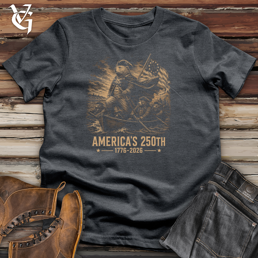 Viking Goods Washington Bear Softstyle Tee Dark Heather / L