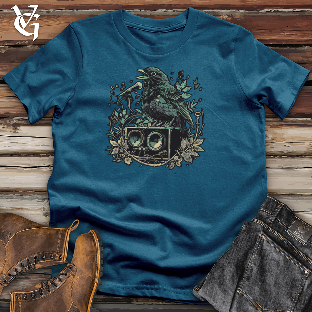 Viking Goods Acoustic Avian Maestro Cotton Tee Deep Teal / L