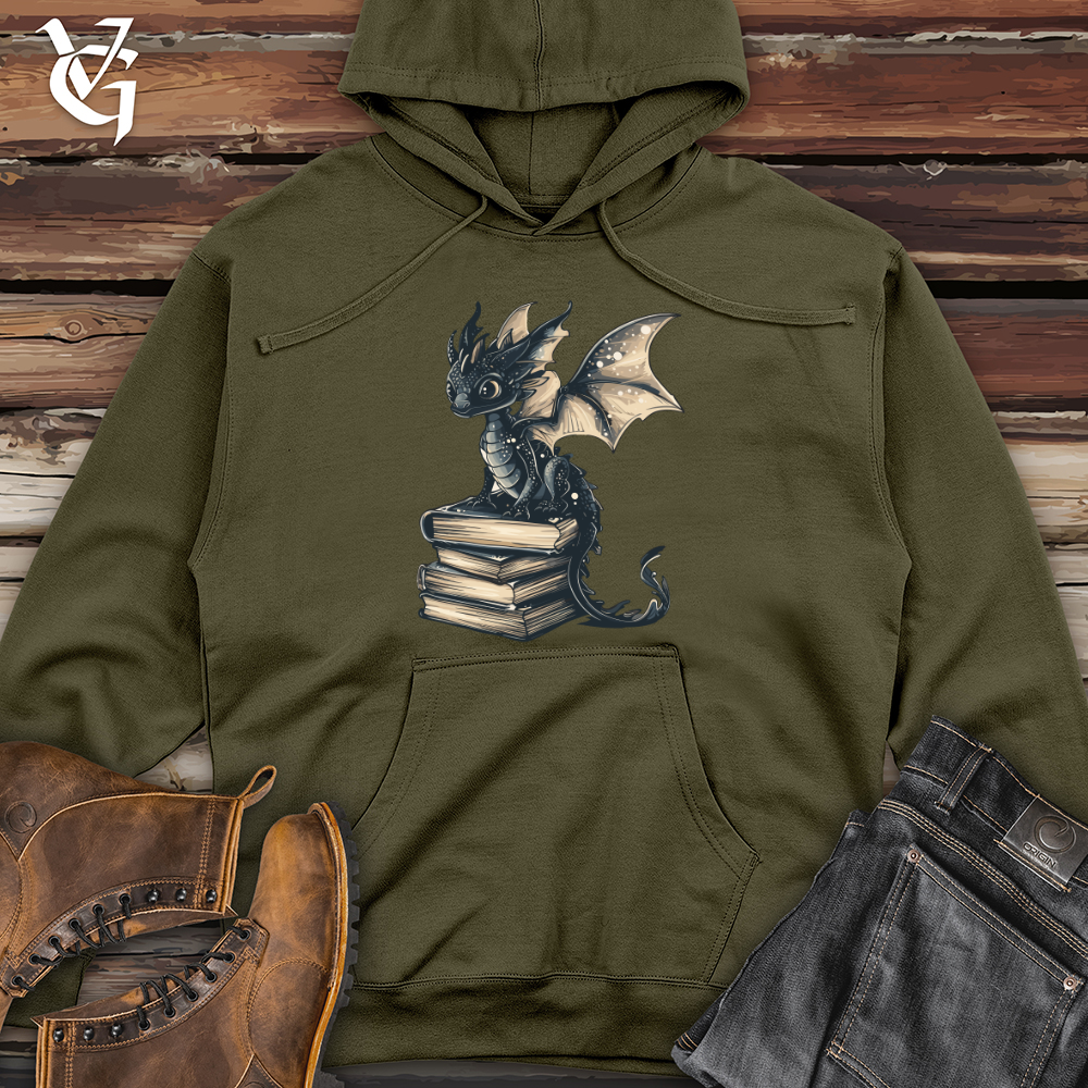 Viking Goods Dragon Scholar Tales Midweight Hooded Sweatshirt