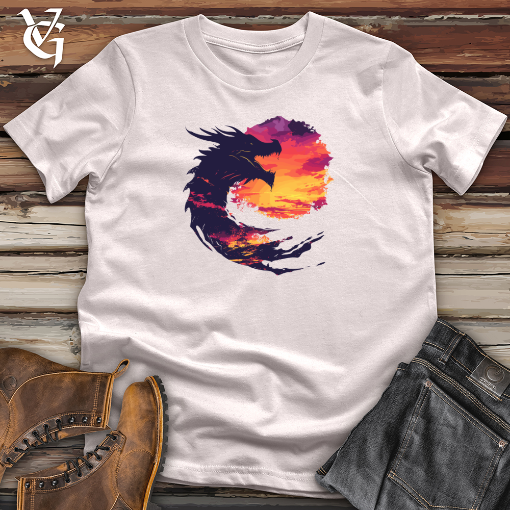 Viking Goods Dragon Sunset Roar Softstyle Tee