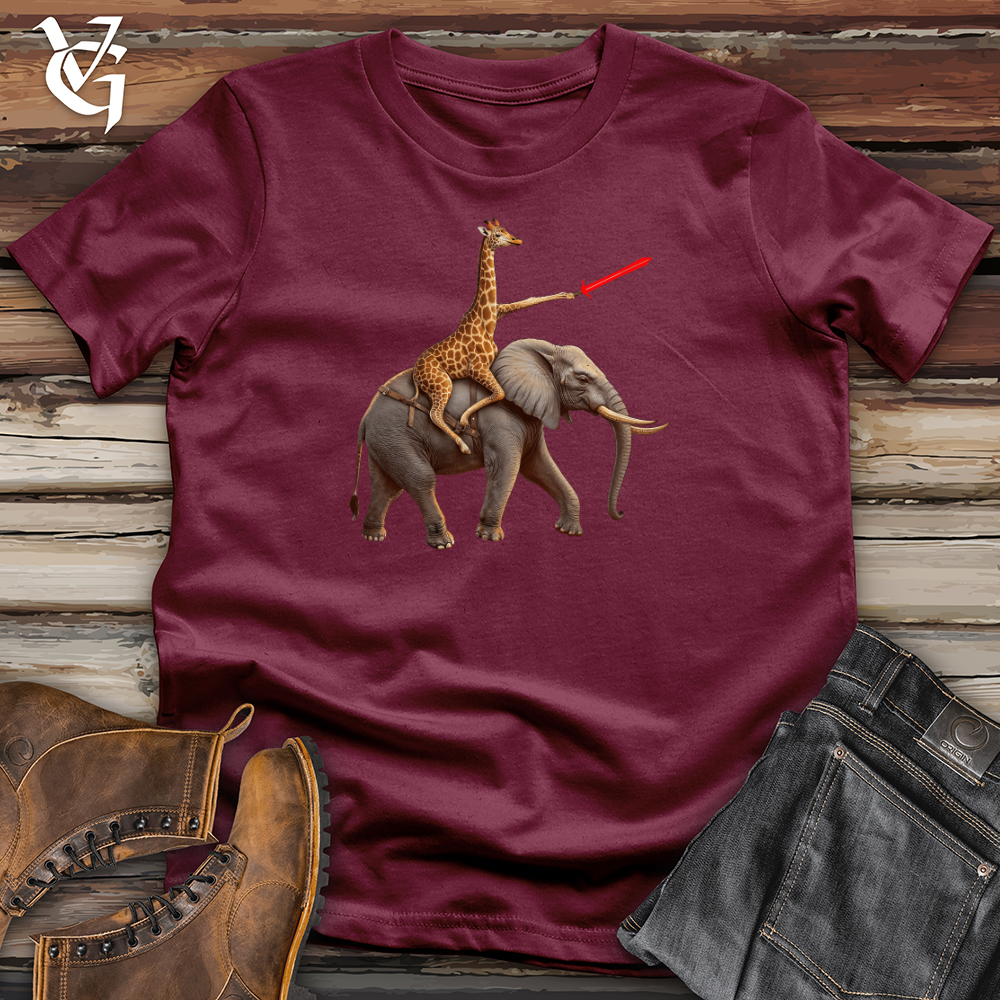 Viking Goods Elephant Giraffe Calvary Softstyle Tee