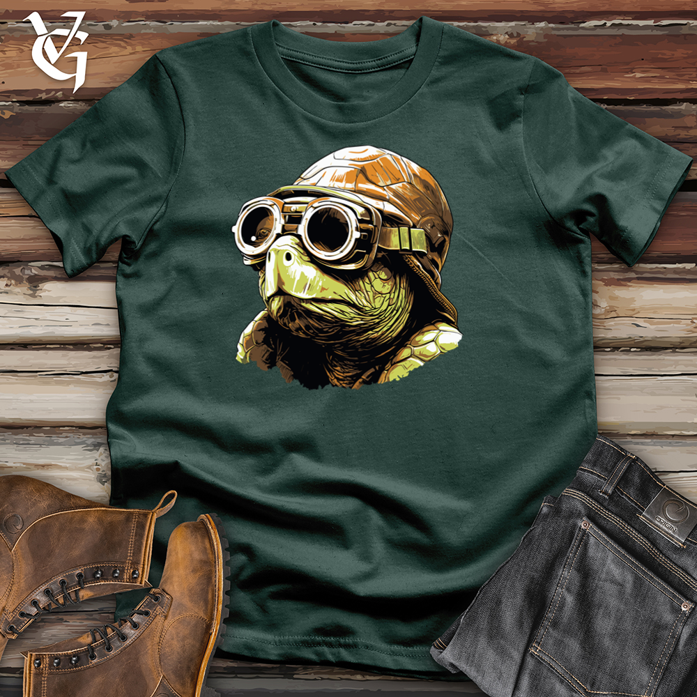 Viking Goods Aviator Shell Style Cotton Tee Forest / L