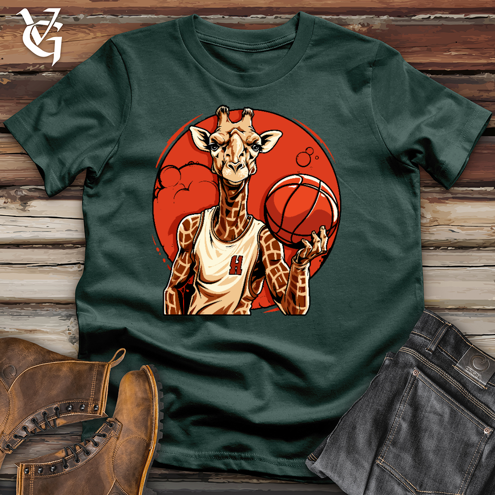 Viking Goods Balling Giraffe Cotton Tee Forest / L
