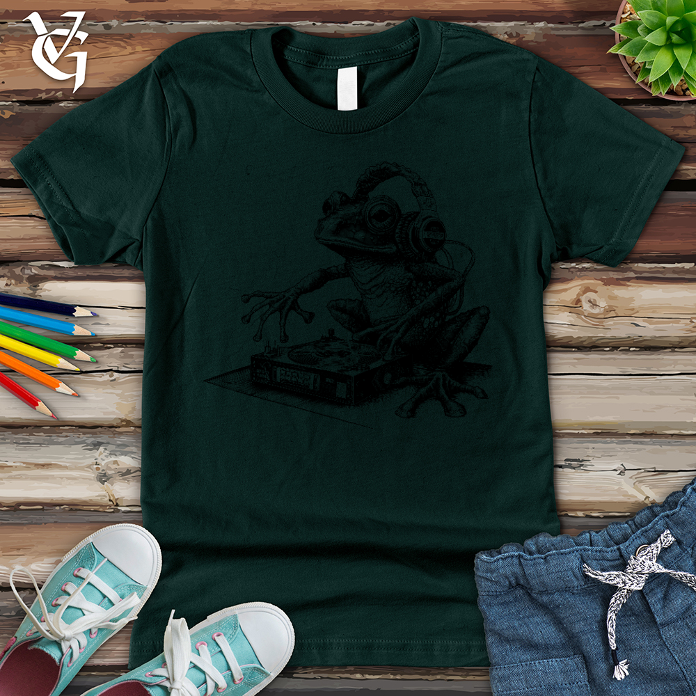 Viking Goods Dj Frog Youth Tee Forest / L