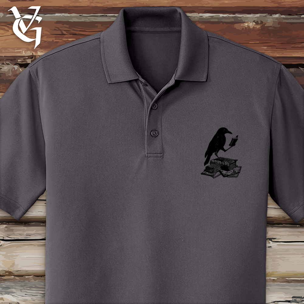 Viking Goods A Little Light Reading Polo Graphite / L