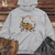 Viking Goods Cosmic Sloth Dreams Midweight Hooded Sweatshirt Bone / L