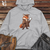 Viking Goods Fox Detective Mystery Midweight Hooded Sweatshirt Bone / L