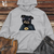 Viking Goods Pug VG Superhero Midweight Hooded Sweatshirt Grey Heather / L