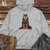 Viking Goods Tribal Wolf Majesty Midweight Hooded Sweatshirt Grey Heather / L