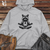 Viking Goods Zen Raccoon Harmony  Midweight Hooded Sweatshirt Grey Heather / L