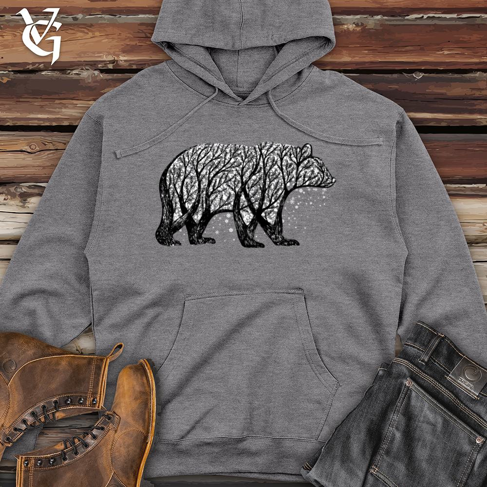 Viking Goods Winter Bjorn Midweight Hooded Sweatshirt Gunmetal Heather / L