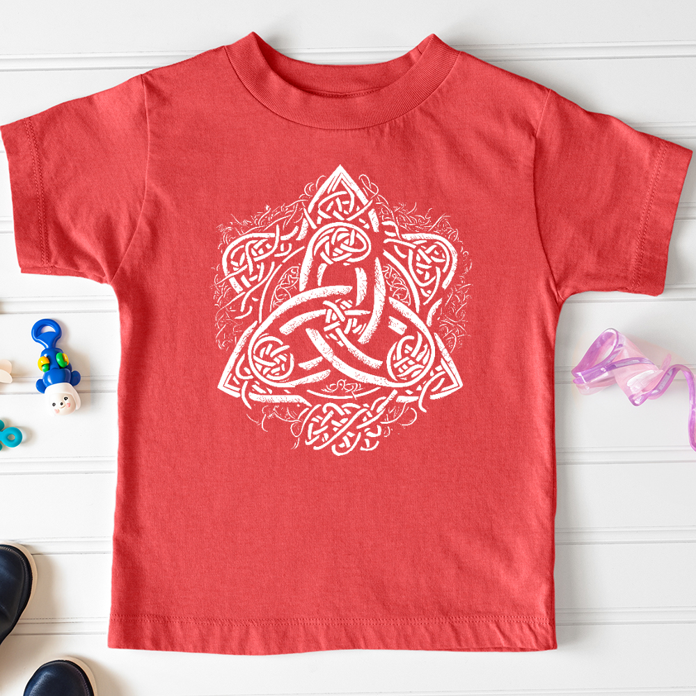Viking Goods Celtic Trinity Emblem Toddler Tee Heather Red / 2T