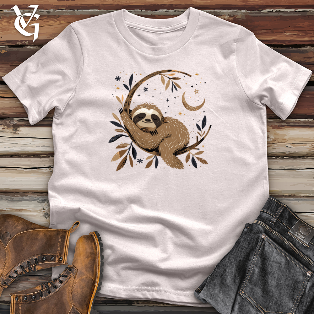 Viking Goods Cosmic Sloth Dreams Softstyle Tee Ice Grey / L