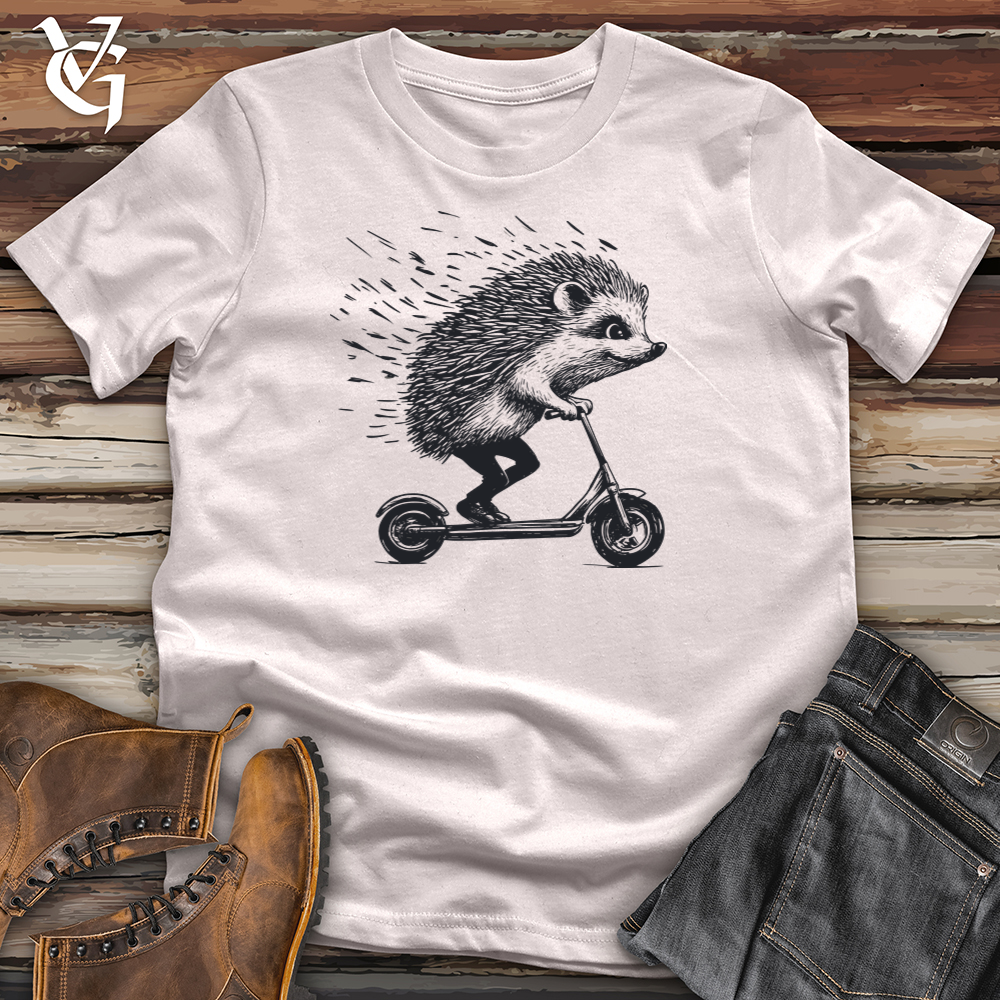 Viking Goods Hedgehog Scoot Softstyle Tee Ice Grey / L
