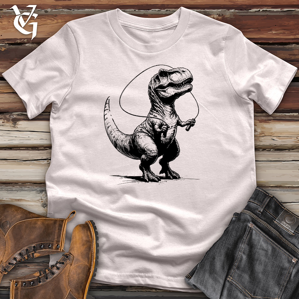 Viking Goods Jump Rope Rex Softstyle Tee Ice Grey / L