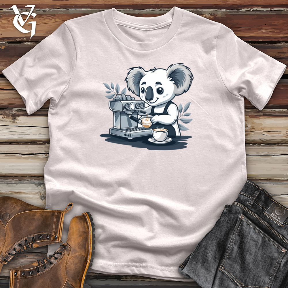 Viking Goods Koala Barista Blend Softstyle Tee Ice Grey / L