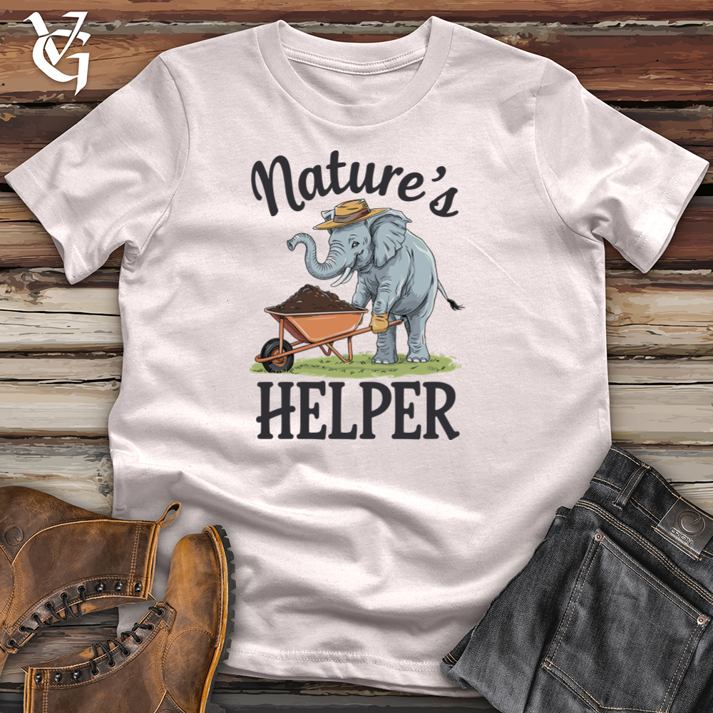 Viking Goods Nature's Helper Softstyle Tee Ice Grey / L