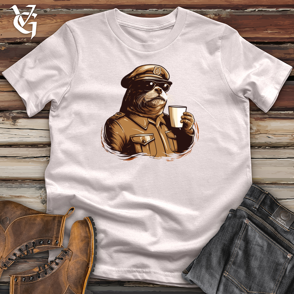 Viking Goods Otter Sergeant Break Softstyle Tee Ice Grey / L