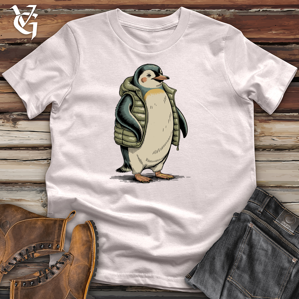 Viking Goods Puffer Penguin Tee Ice Grey / L