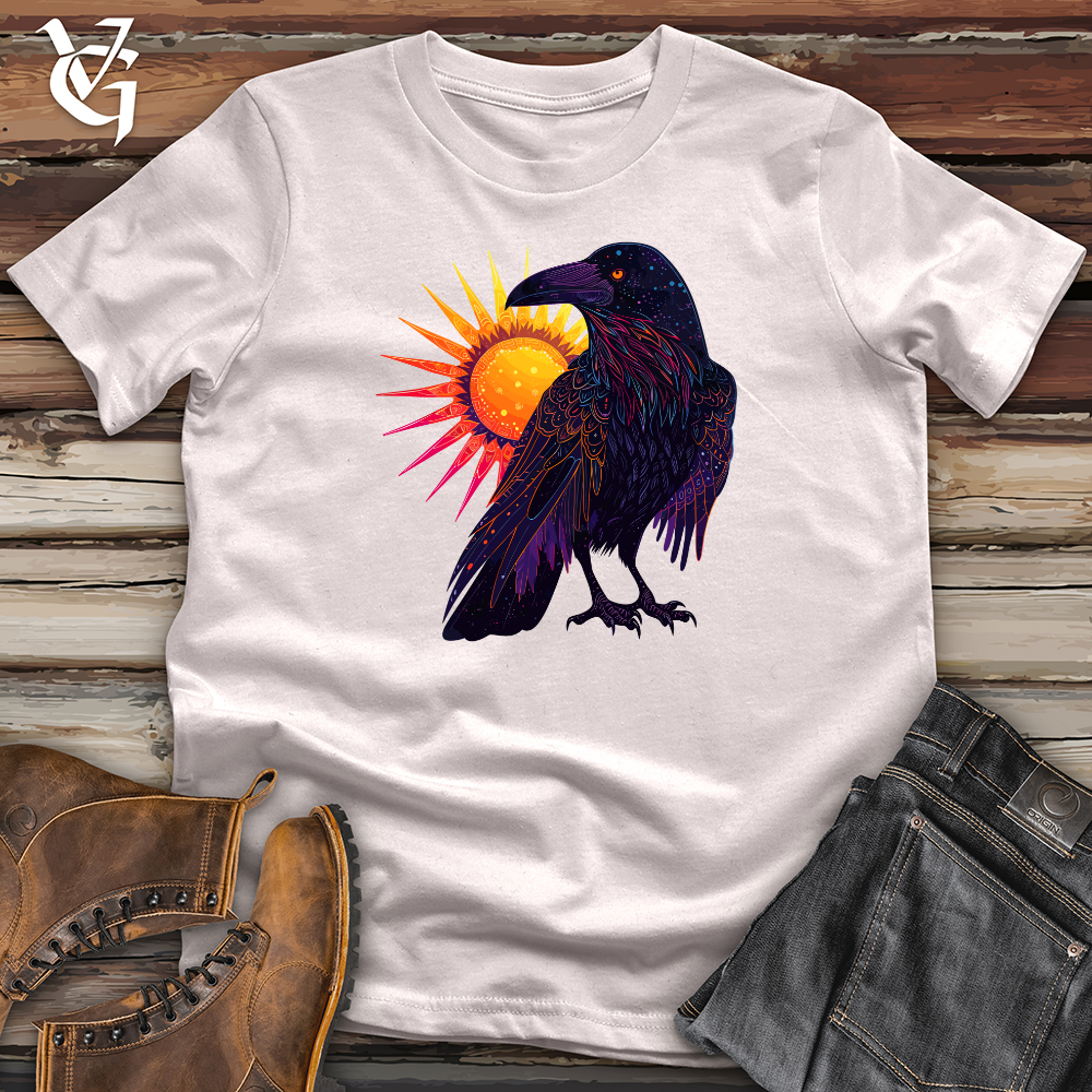 Viking Goods Raven Eclipse Radiance Softstyle Tee Ice Grey / L