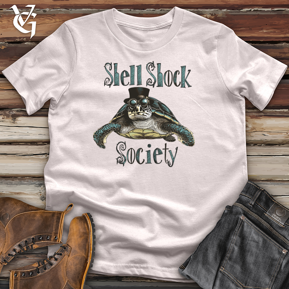 Viking Goods Shell Shock Society Softstyle Tee Ice Grey / L