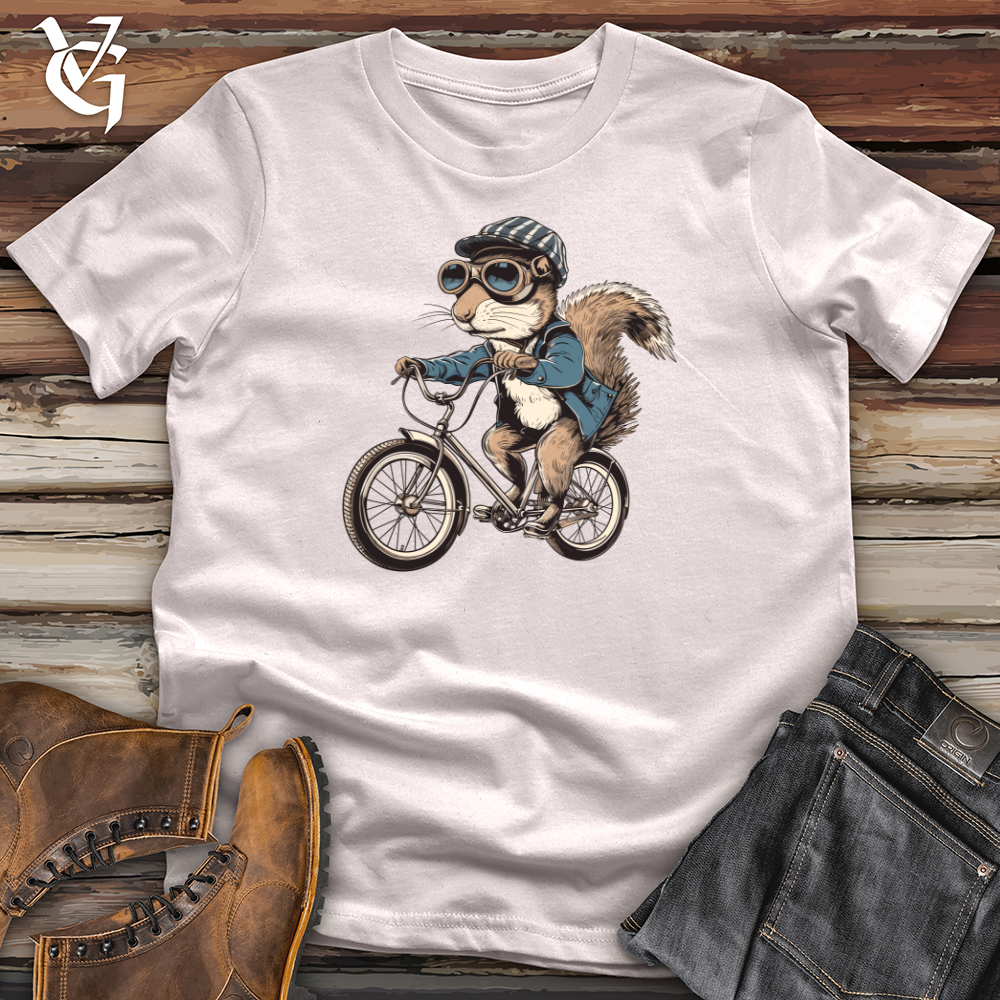 Viking Goods Squirrel Cyclist Voyage Softstyle Tee Ice Grey / L