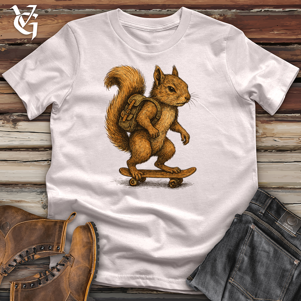 Viking Goods Squirrel Tee Ice Grey / L